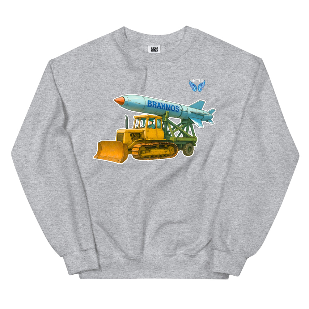 Bhramos on a Buldozer Sweatshirt
