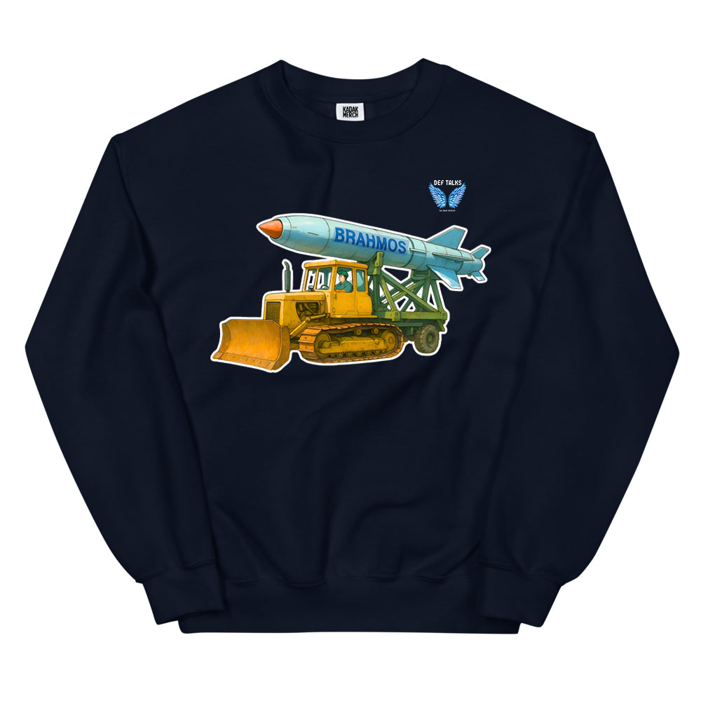 Bhramos on a Buldozer Sweatshirt
