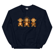 3 Musical Monkeys Sweatshirt