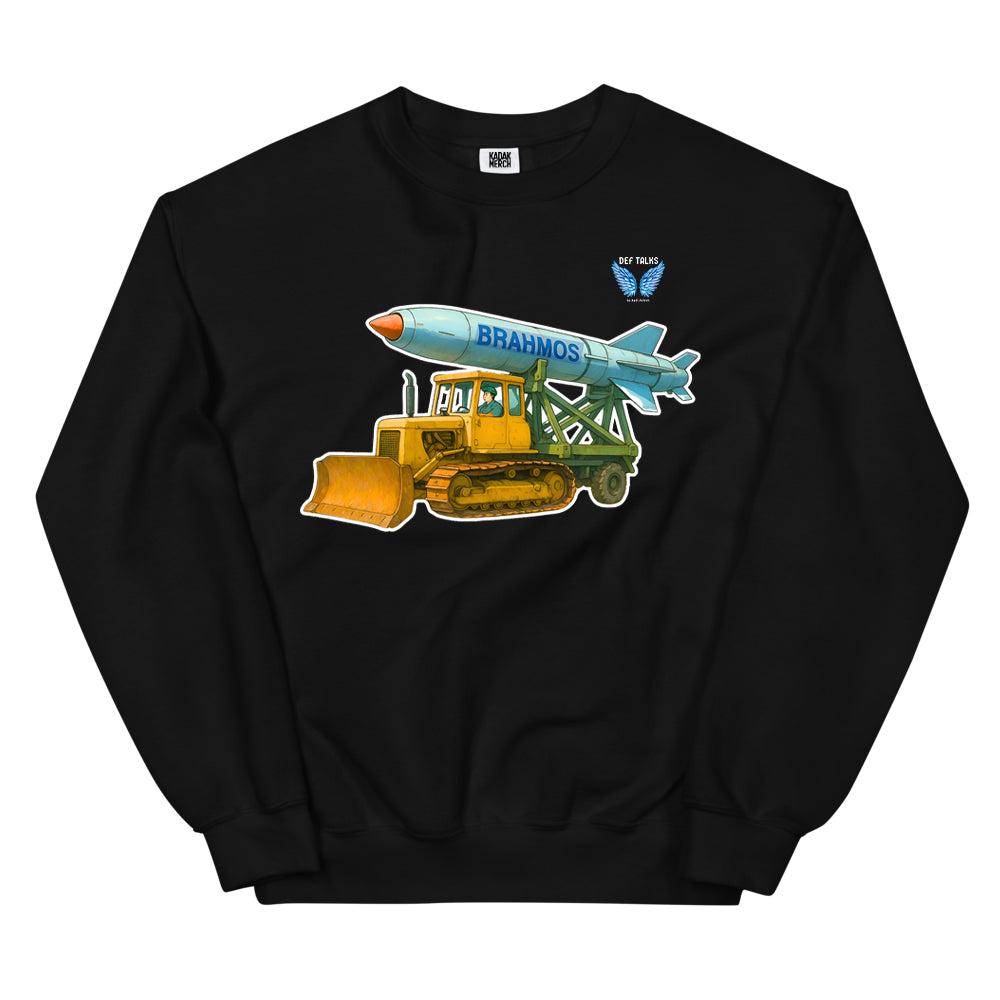 Bhramos on a Buldozer Sweatshirt