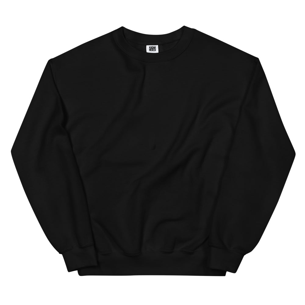 100% Cotton Basics Sweatshirt - Black