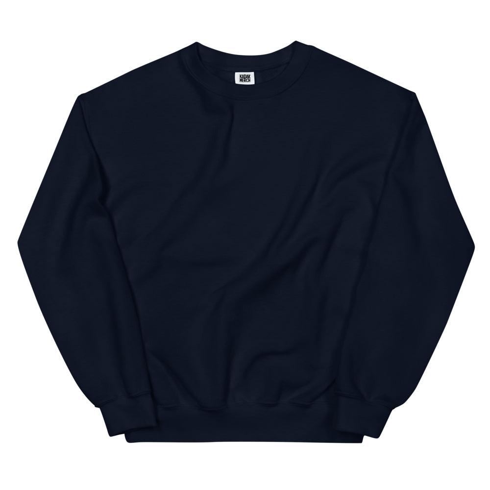 100% Cotton Basics Sweatshirt - Navy Blue