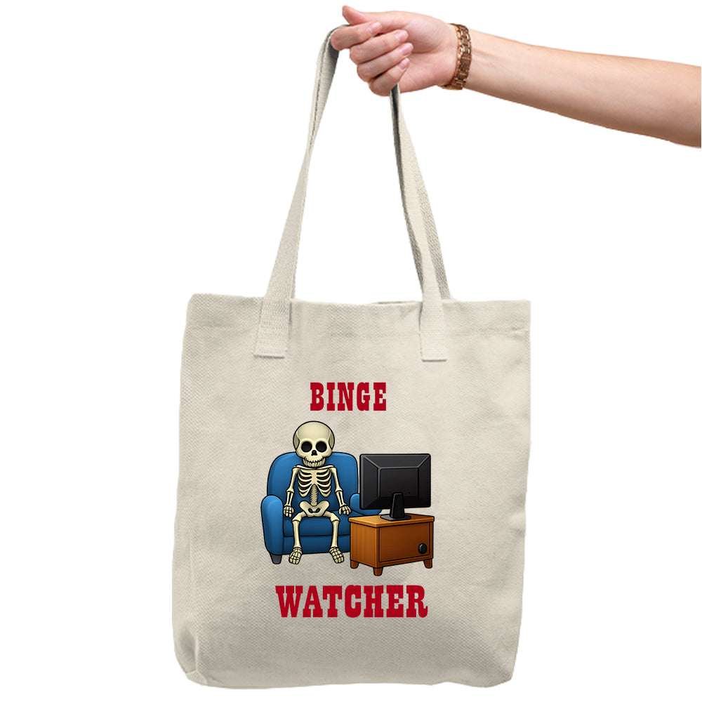 Binge Watcher Tote Bag