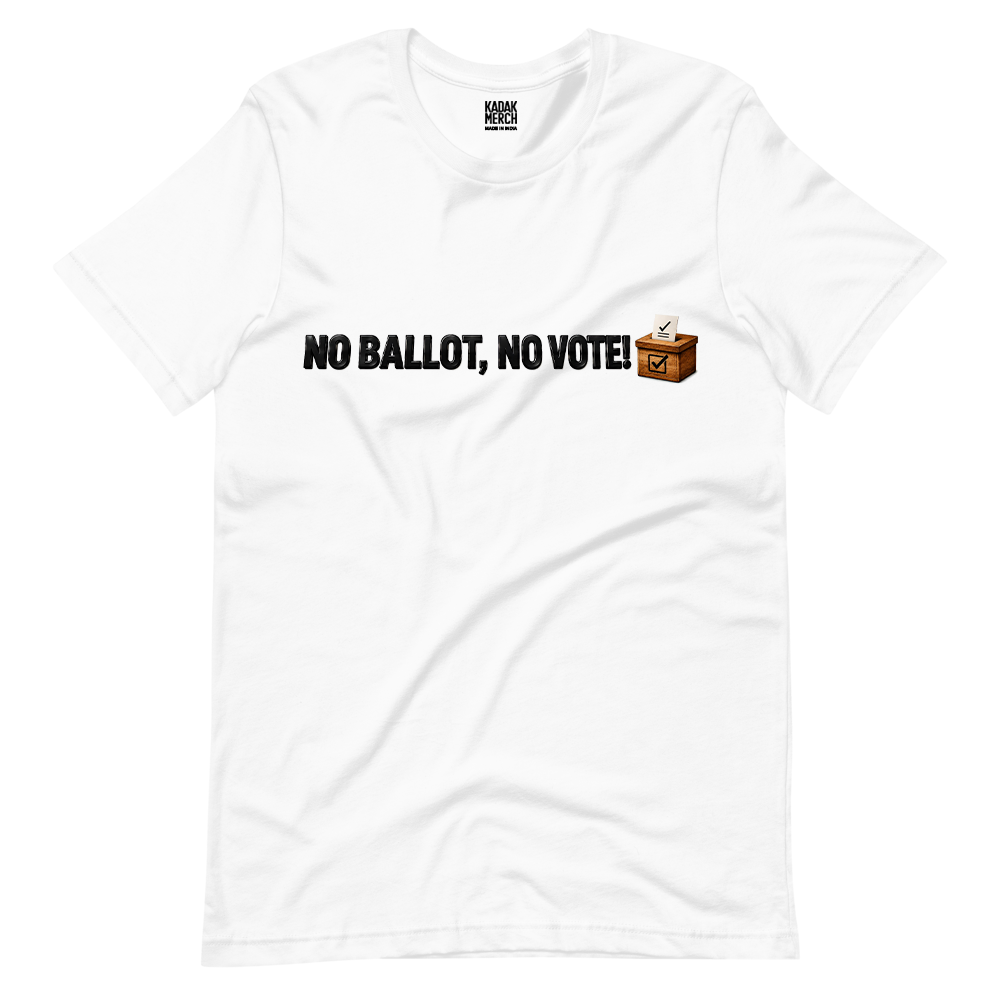No Ballot No Vote T-Shirt