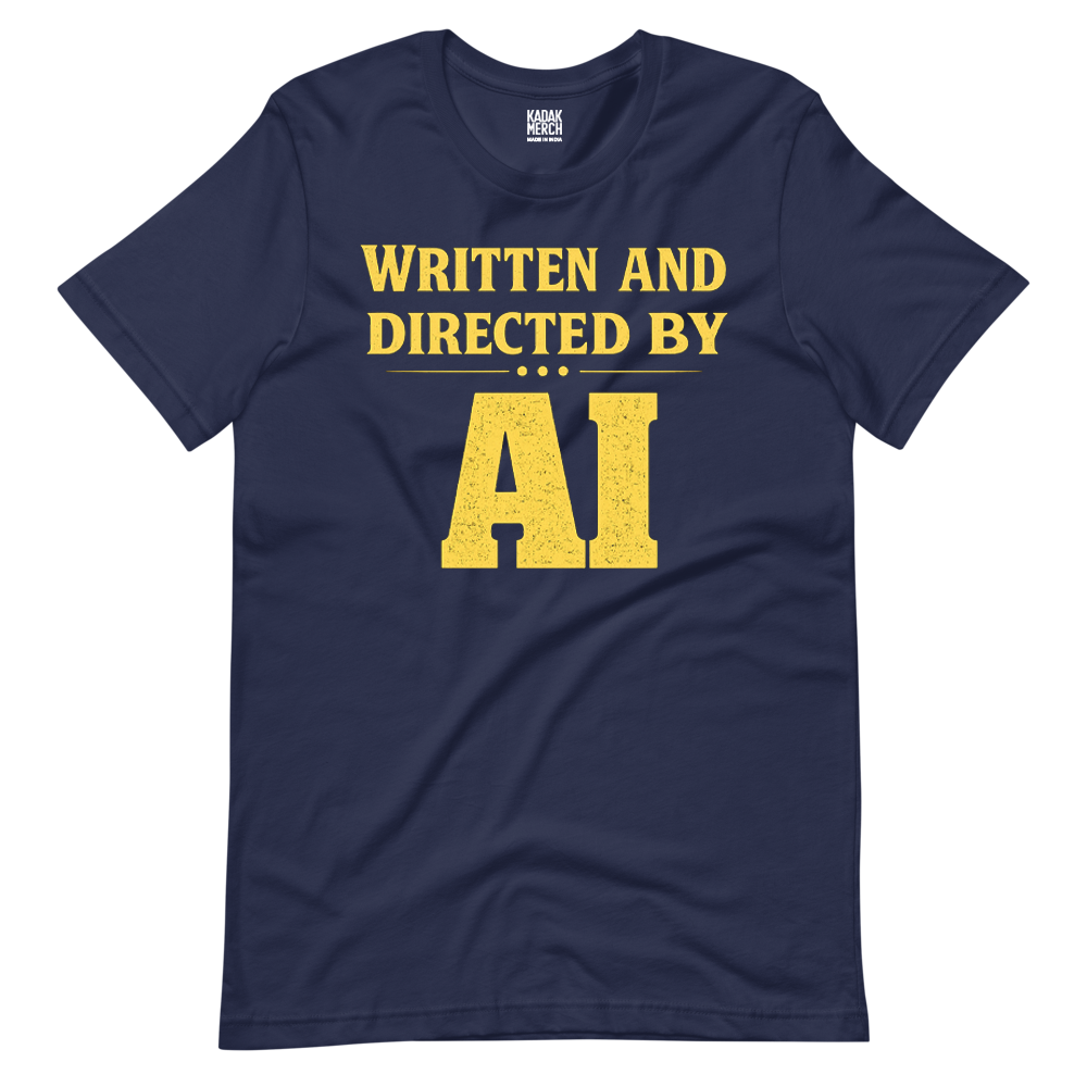 Written and Directed by AI T-Shirt