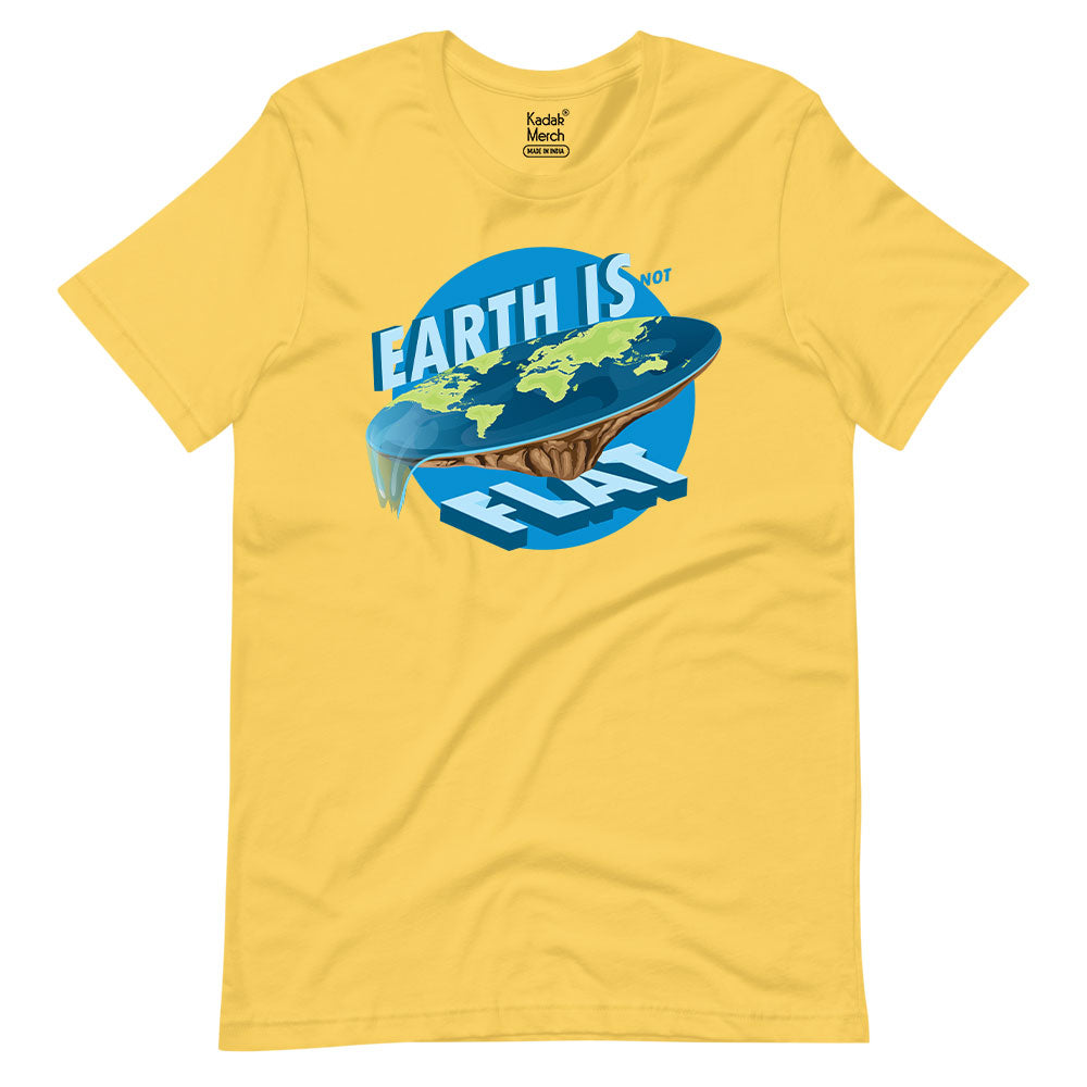 Flat Earth T Shirt KadakMerch