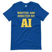 Written and Directed by AI T-Shirt