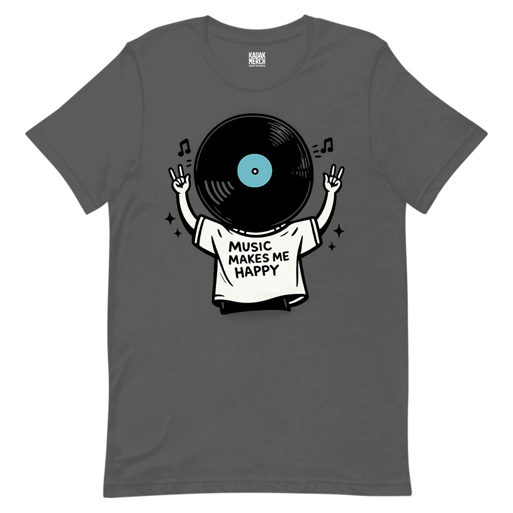 Music Makes Me Happy T-Shirt