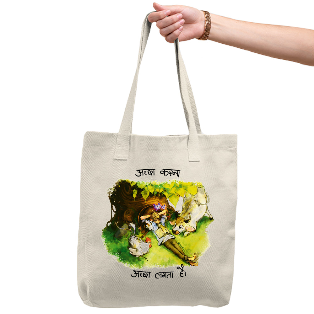 Achha Karna Achha Lagta Hai Tote Bag