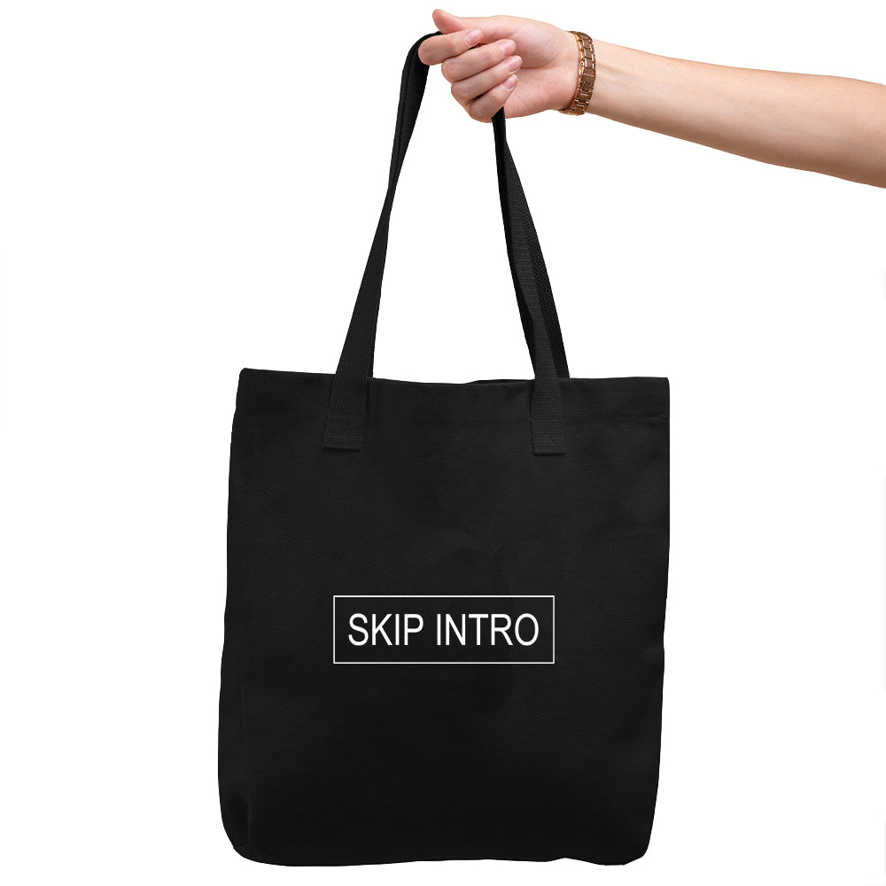 Skip Intro Tote Bag