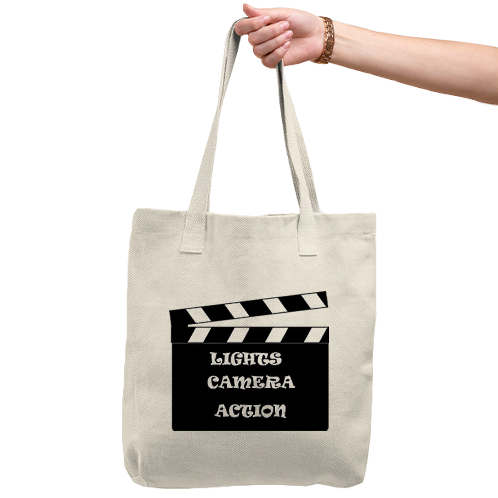 Light Camera Action Tote Bag