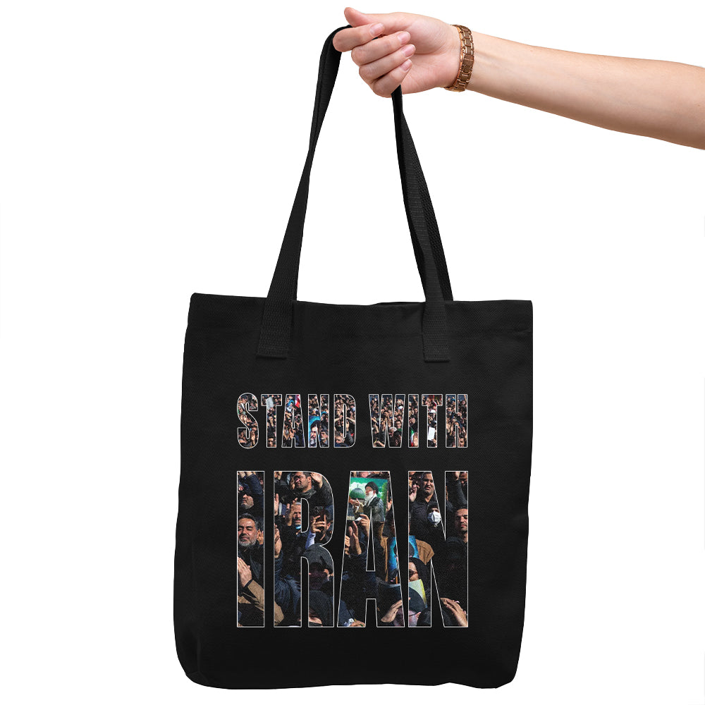 I Stand With Iran Tote Bag