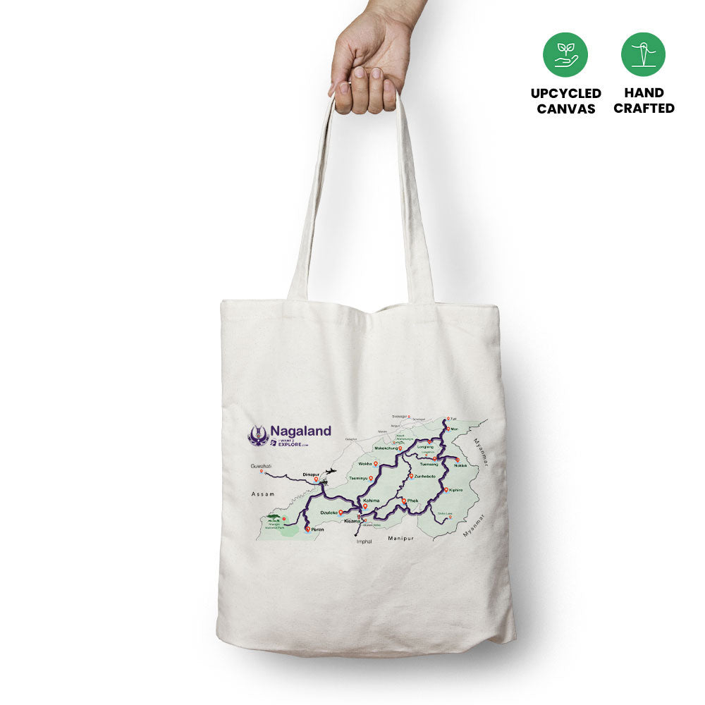 Tourist places in Nagaland Tote Bag