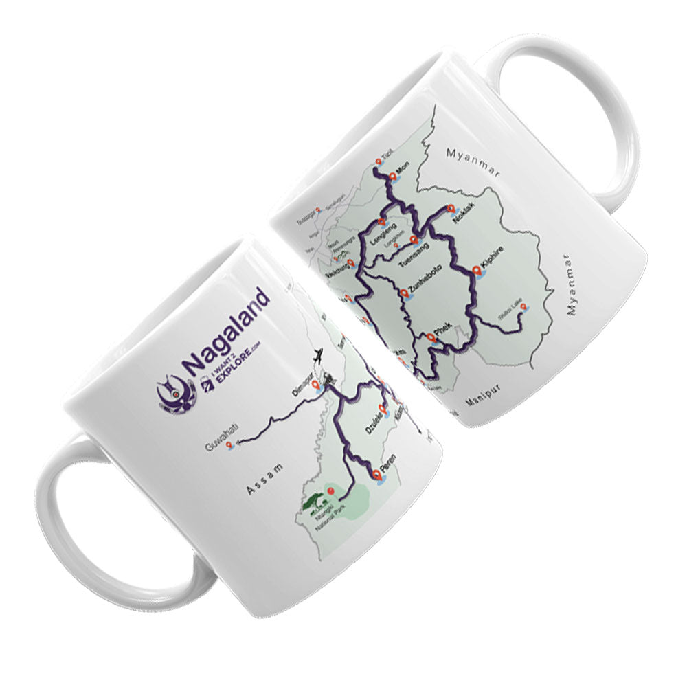 Tourist places in Nagaland Mug