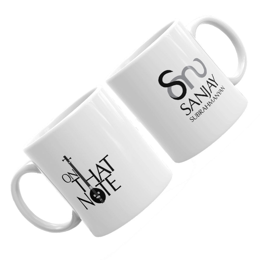 On That Note - Sanjay Subrahmanyan Mug