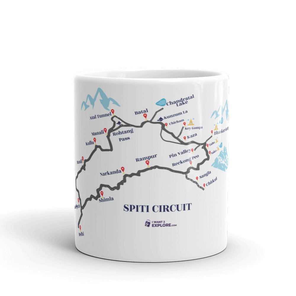 Delhi to Spiti Circuit Mug