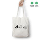 3 Puppers Tote Bag