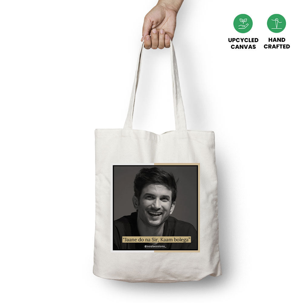 Photon in a Double Slit Tote Bag