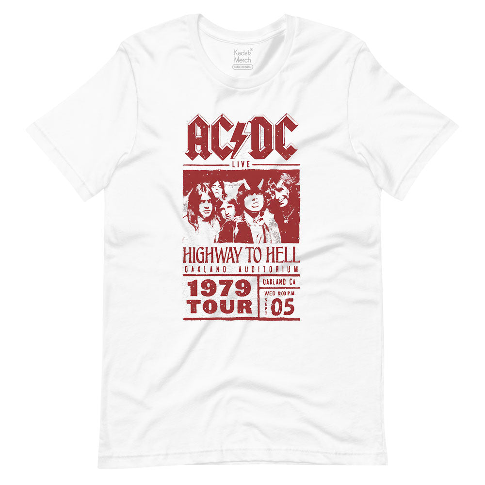 AC DC - Highway to Hell 79' Tour T-Shirt – KadakMerch