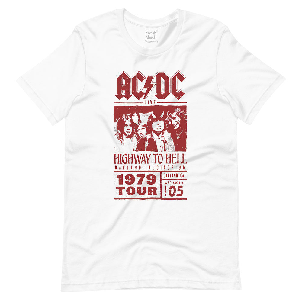 AC DC - Highway to Hell 79' Tour T-Shirt
