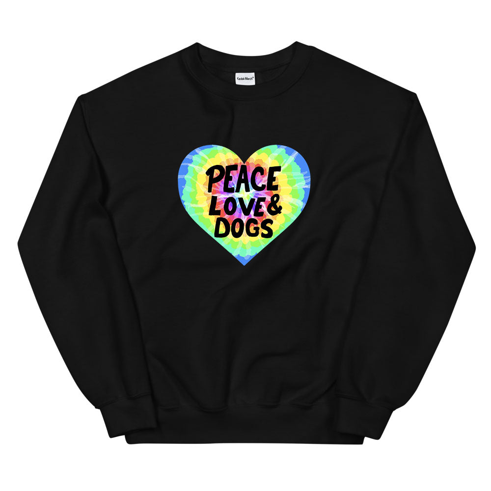 Peace, Love & Dogs Sweatshirt