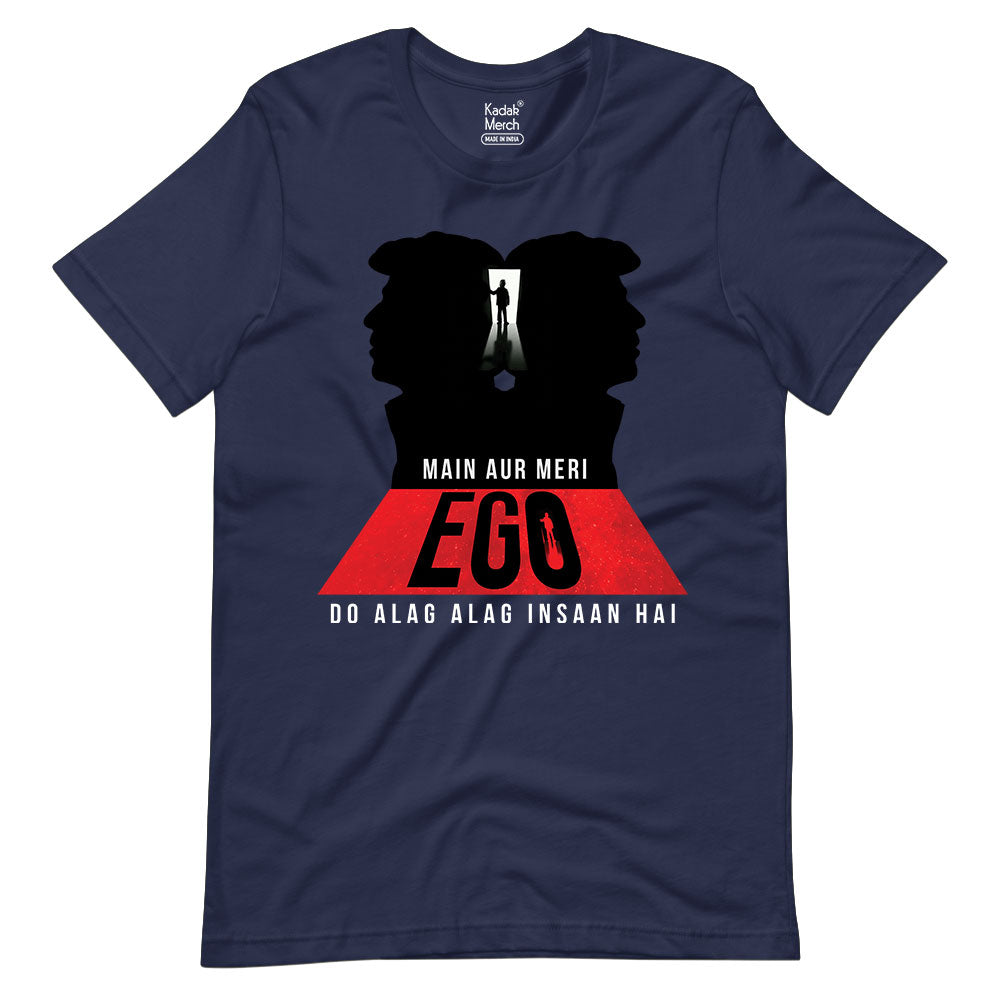 Dude | Me aur meri ego graphic T-shirt | Alright!