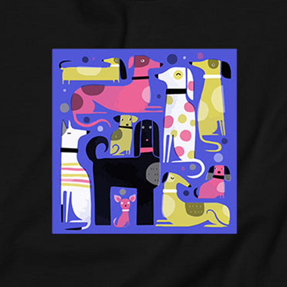 Mosaic Puppers Sweatshirt