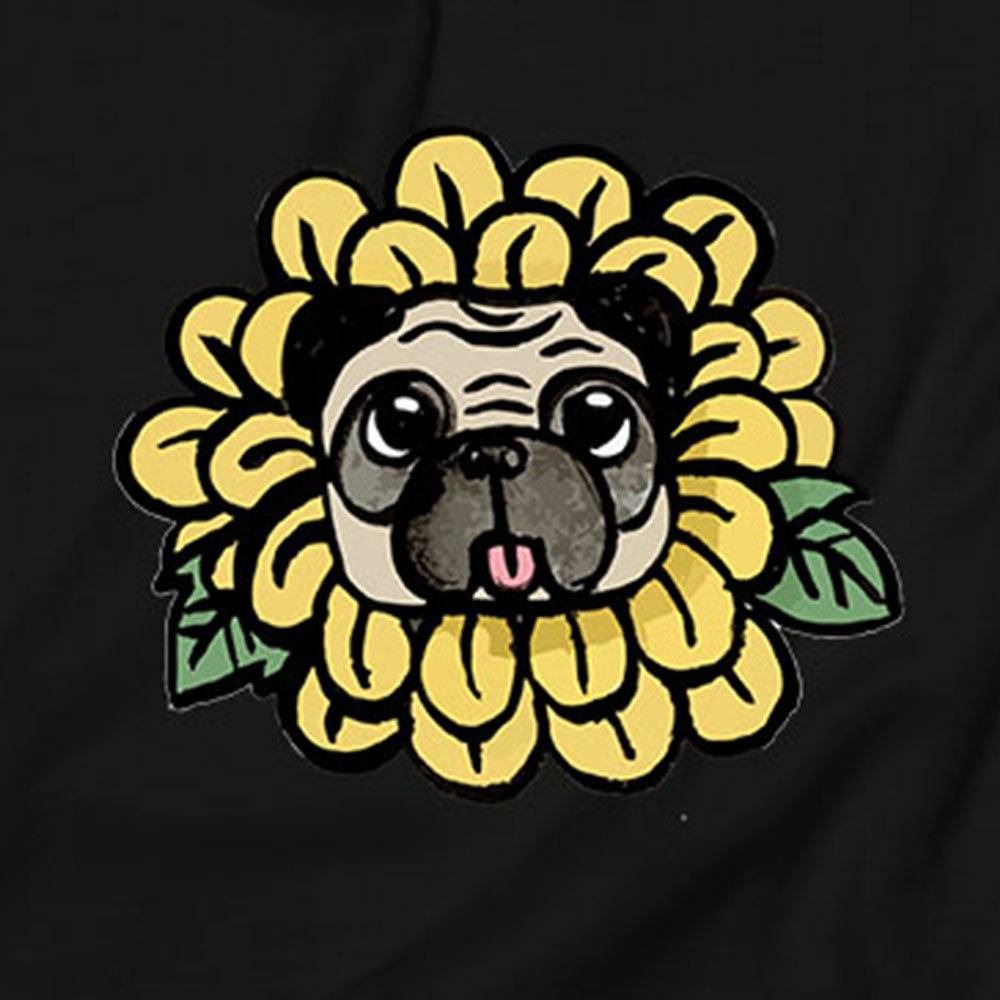 Sunflower Pug Sweatshirt