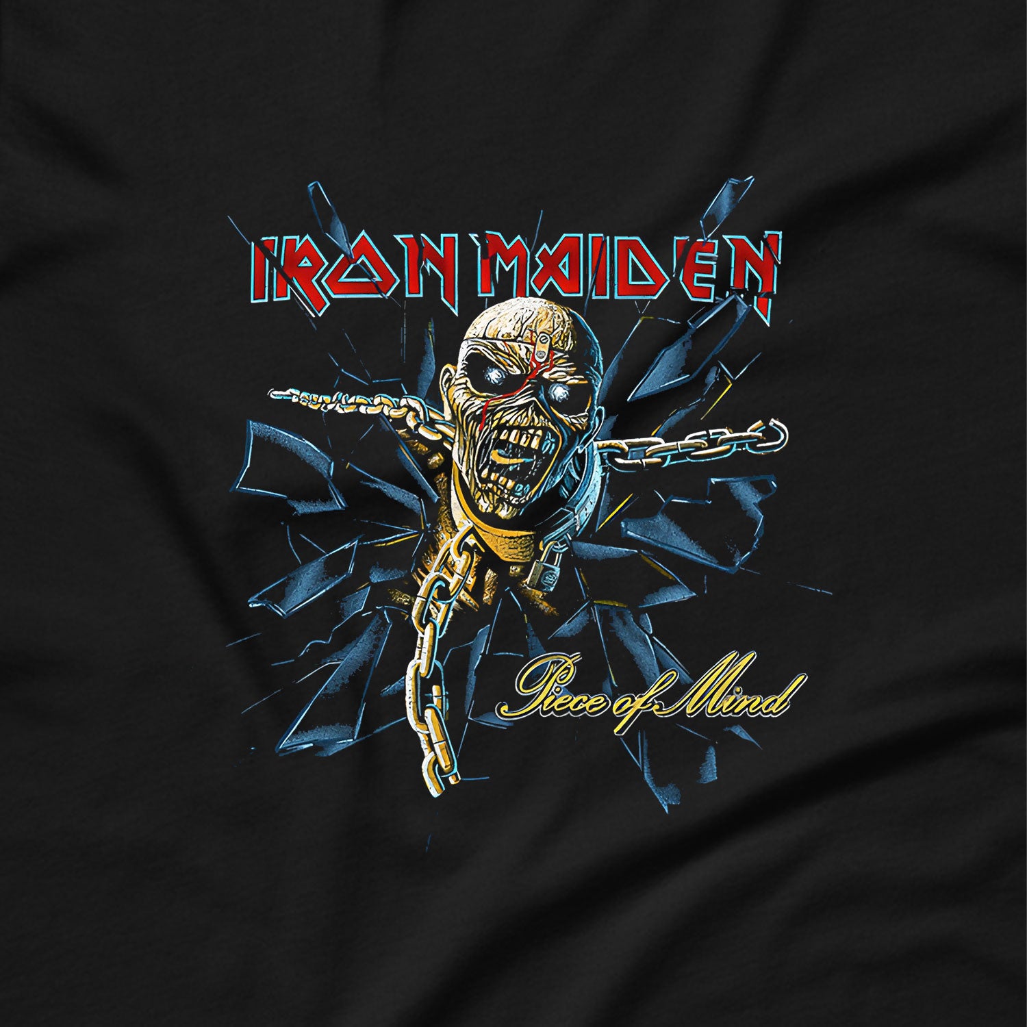 Iron Maiden - POM Shattered Glass T-Shirt