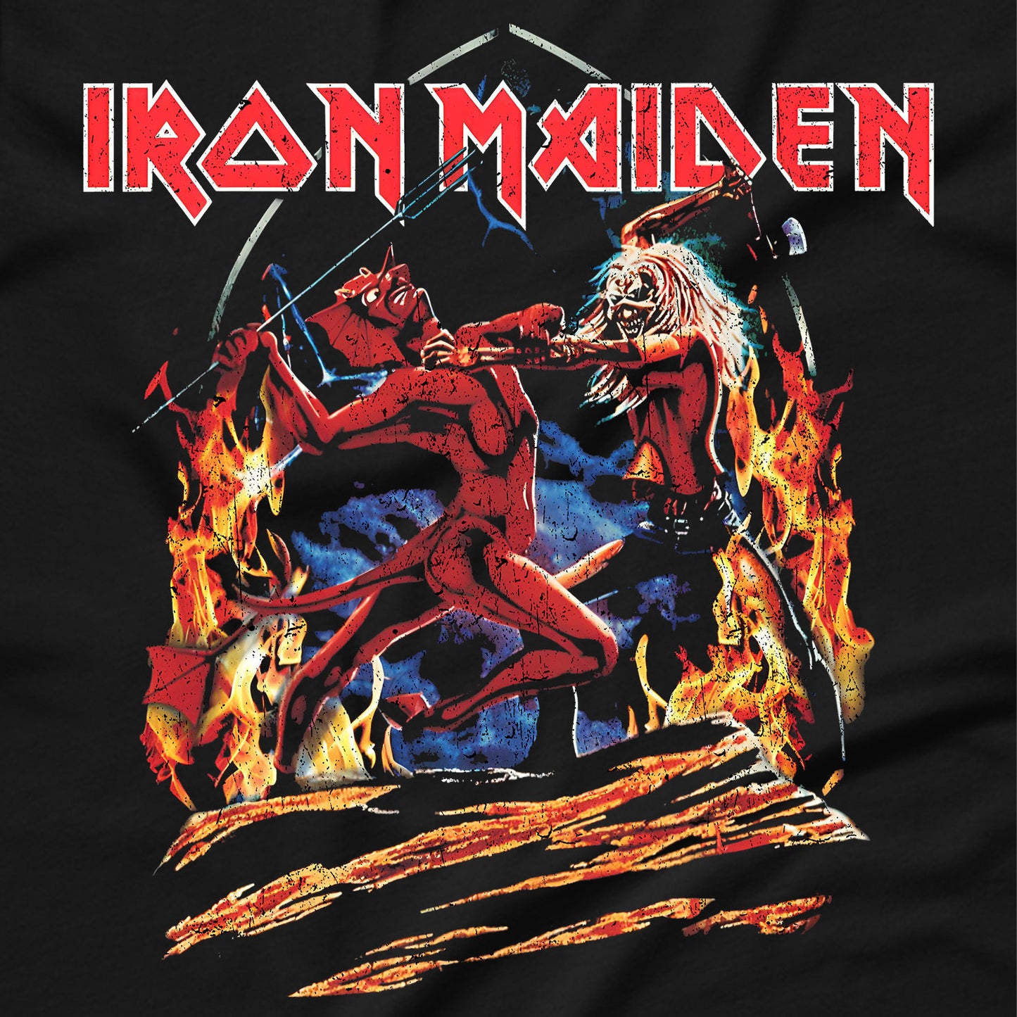 Iron Maiden - Run To The Hills Chapel T-Shirt