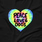 Peace, Love & Dogs T-Shirt