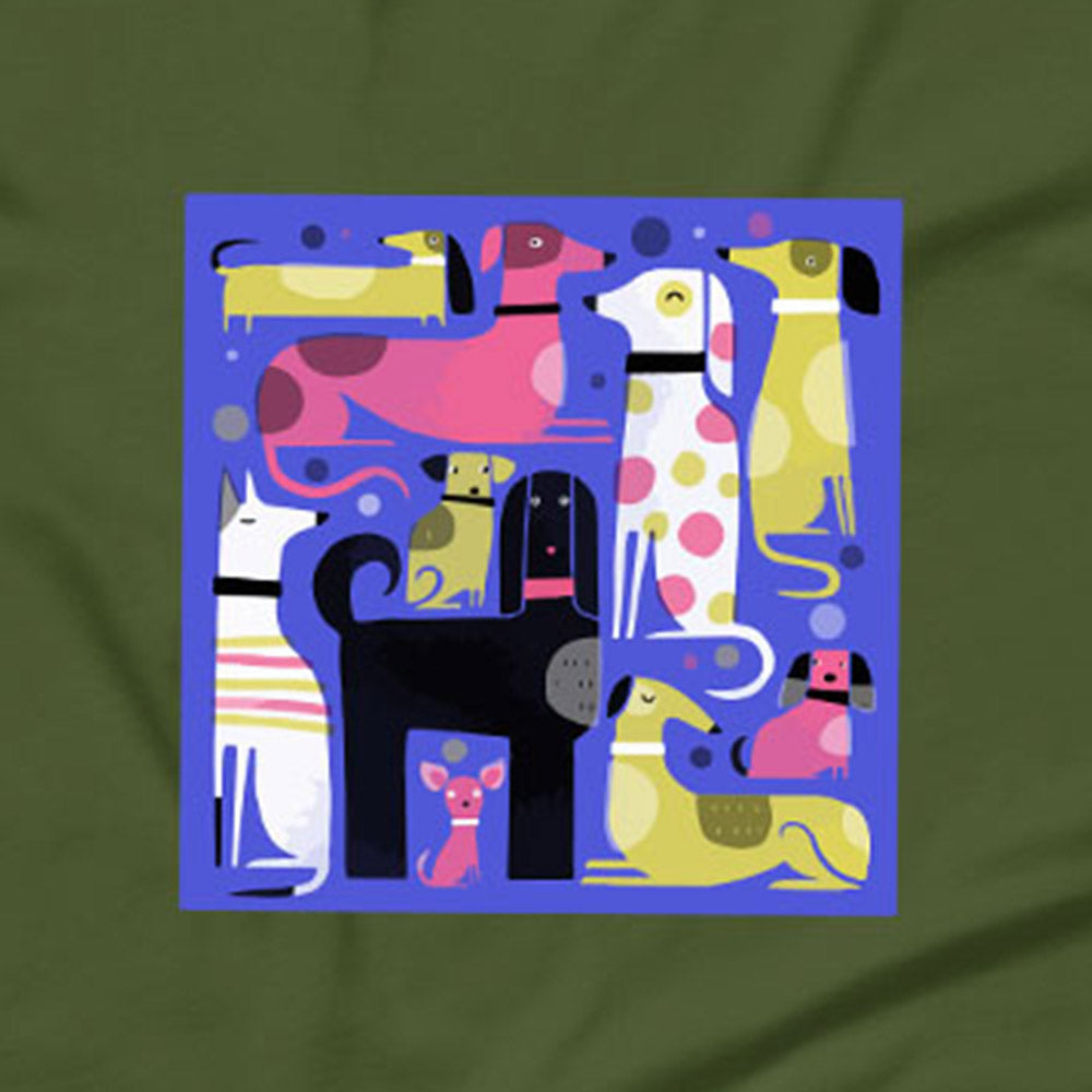 Mosaic Puppers T-Shirt