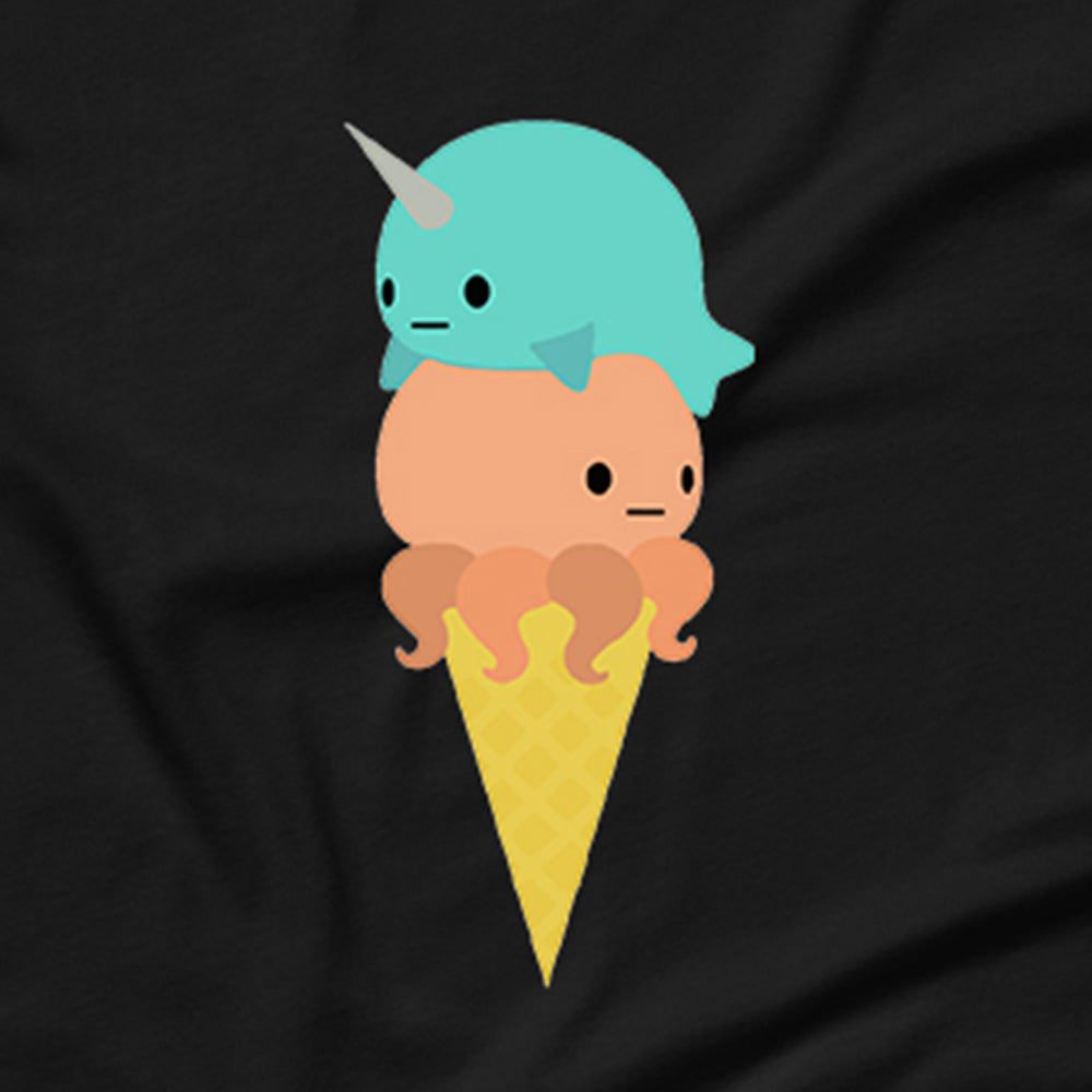 Narwal Ice Cream T-Shirt