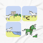 Triceratops Comic Strip T-Shirt