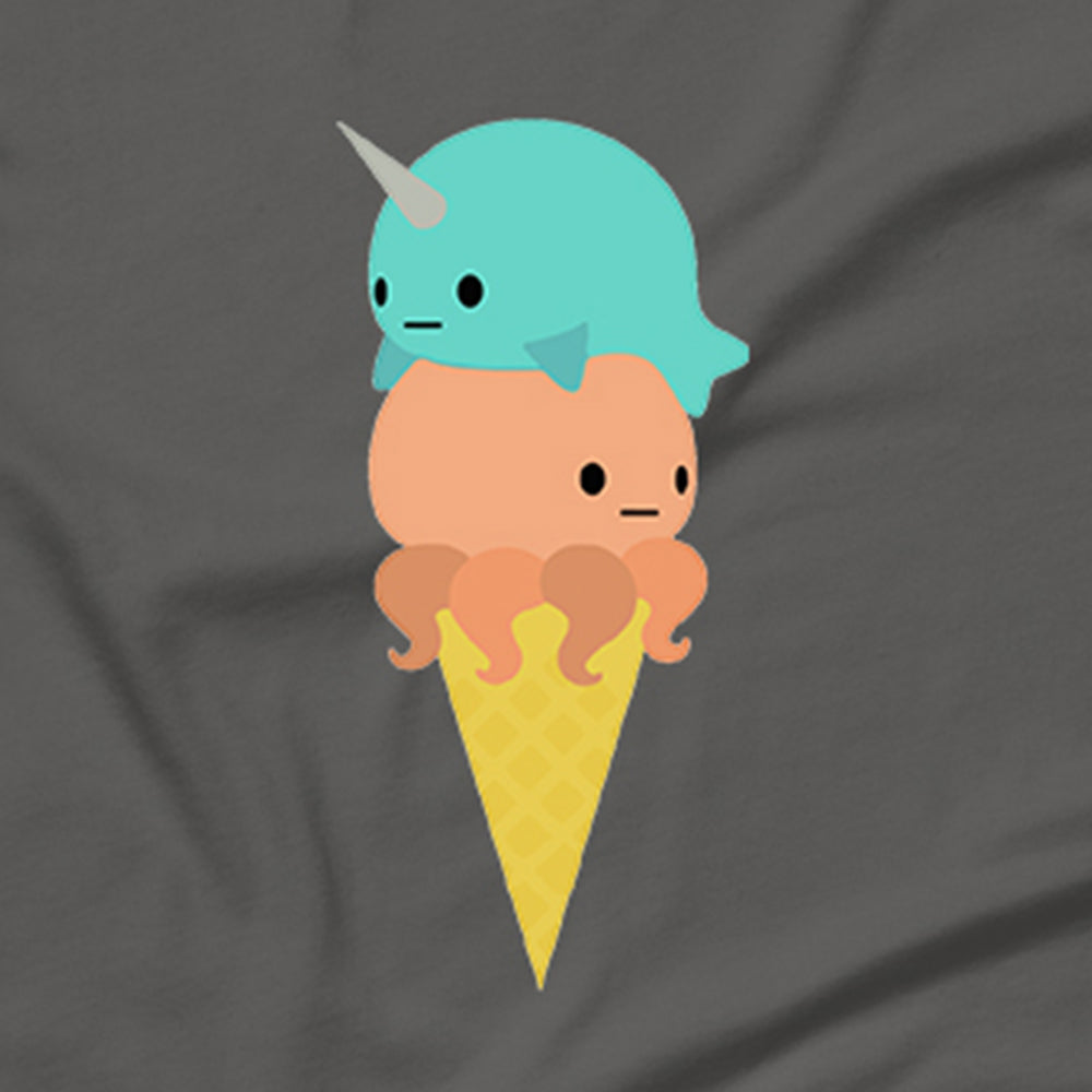 Narwal Ice Cream T-Shirt