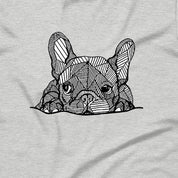 Frenchie Line Art T-Shirt