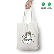 Cloud Surfing Tote Bag