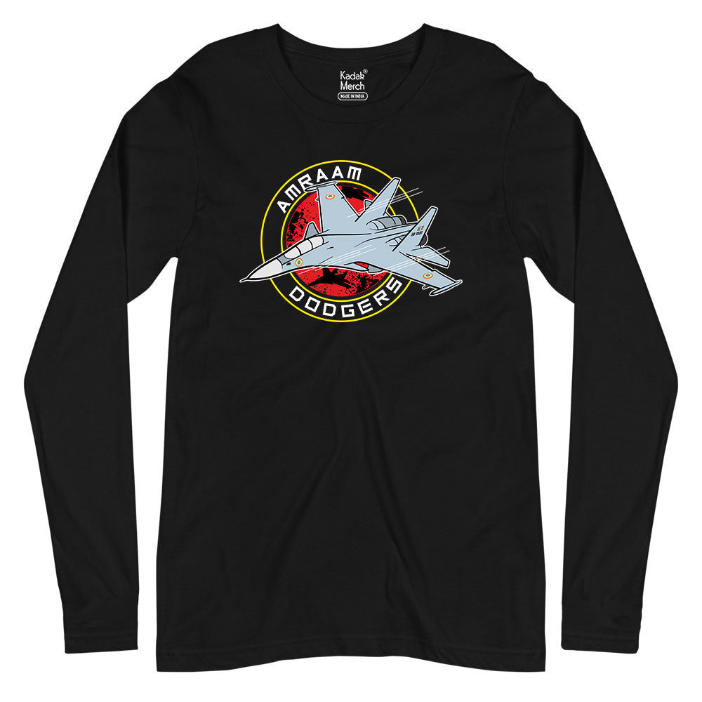 Sukhoi AMRAAM DODGERS Full Sleeves T-Shirt