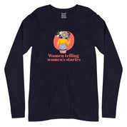 Women Telling Women's Stories (Floral) Full Sleeves T-Shirt