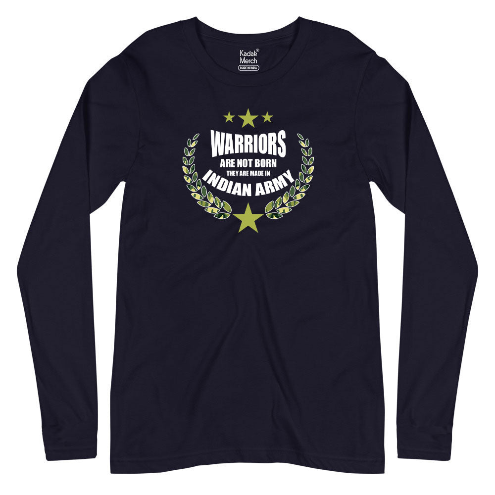 Indian Army Warriors Full Sleeves T-Shirt