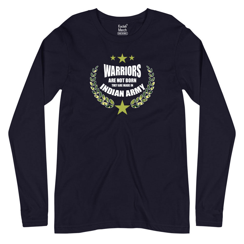 Indian Army Warriors Full Sleeves T-Shirt – KadakMerch