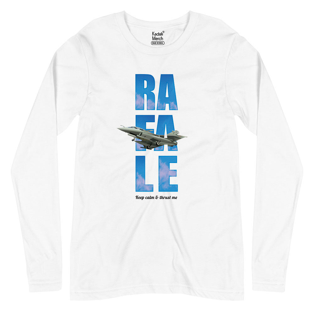 IAF Rafale - KEEP CALM Full Sleeves T-Shirt