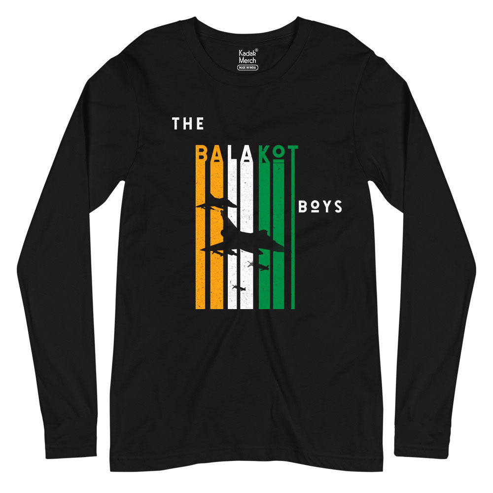 The Balakot Boys Full Sleeves T-Shirt