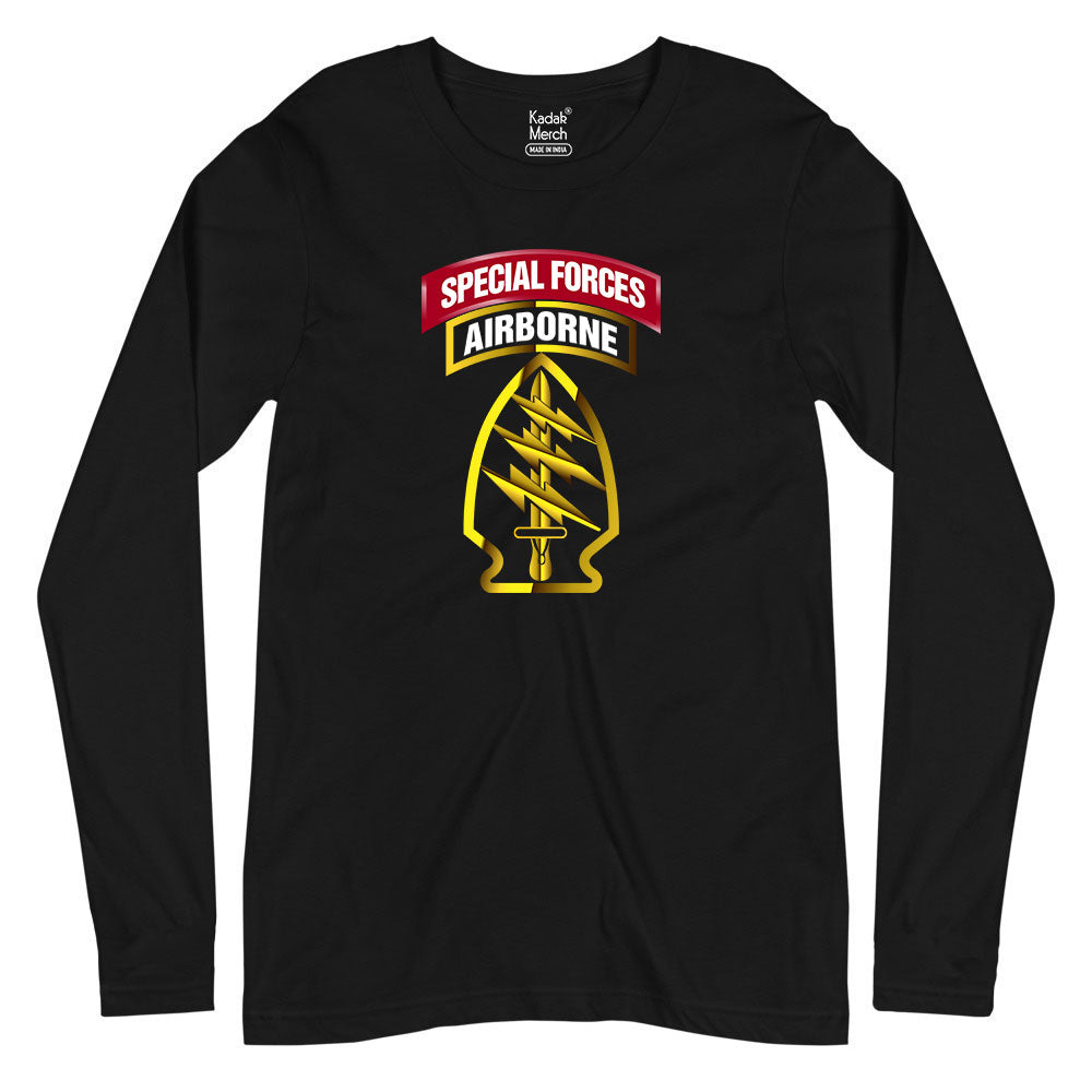 Special Forces Airborne Full Sleeves T-Shirt