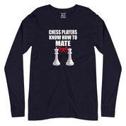 Chess Players Know How to Mate (With Heart) Full Sleeves T-Shirt