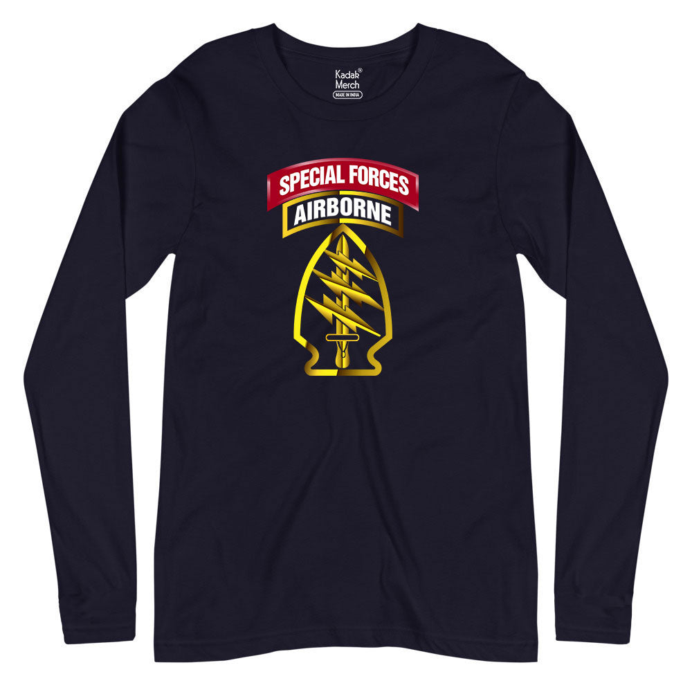 Special Forces Airborne Full Sleeves T-Shirt