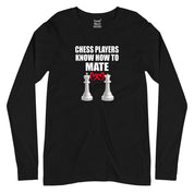 Chess Players Know How to Mate (With Heart) Full Sleeves T-Shirt