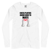Chess Players Know How to Mate (With Heart) Full Sleeves T-Shirt