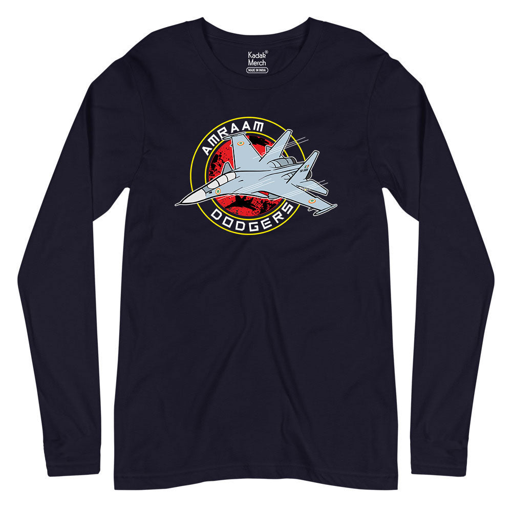 Sukhoi AMRAAM DODGERS Full Sleeves T-Shirt