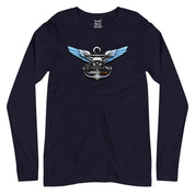 Marcos Navy Full Sleeves T-Shirt